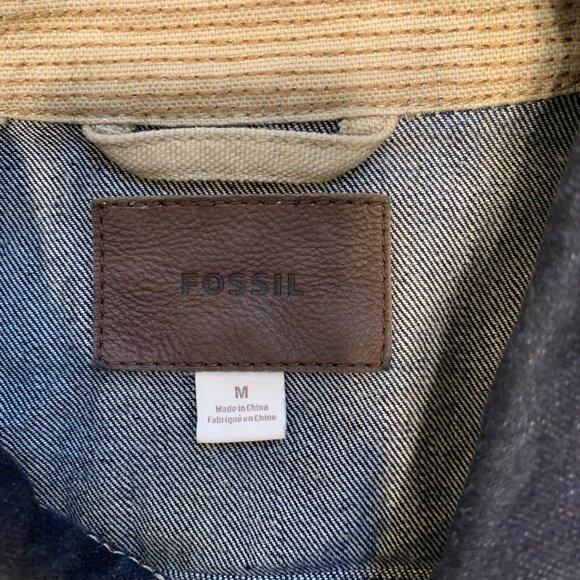 Fossil Selvedge Denim Jacket Medium - Picture 7 of 11